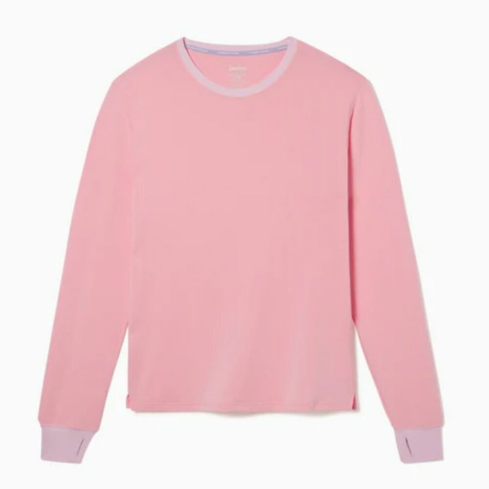 New Jambys Long Sleeve JamTee Size: L Large Flamingo/Taffy Pink Jam Tee Shirt